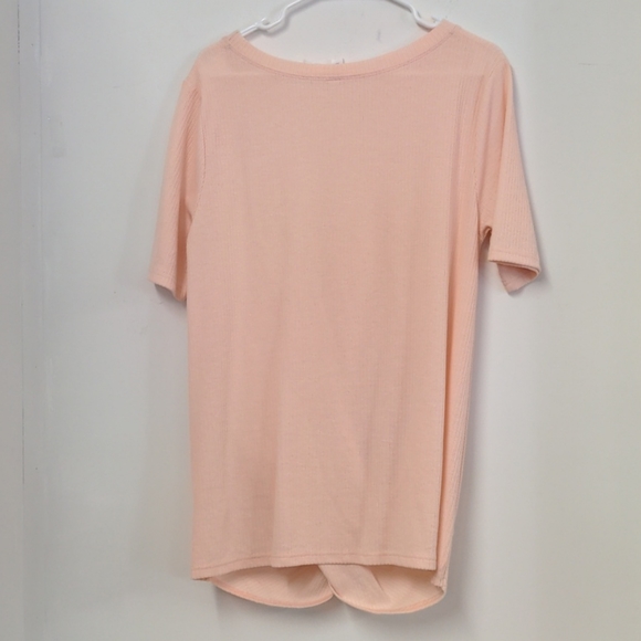 🌹2 for 30🌹 Blush pink thin twist front sweater 2X 1X 14 16 18 - Picture 4 of 4